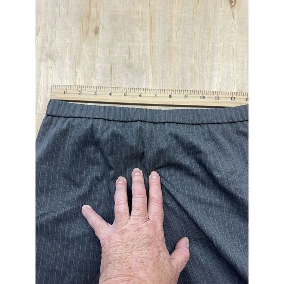 Cider Women’s Pin Striped Pants XS Side Zipper Elastic Draw String Wide Leg - Picture 7 of 7